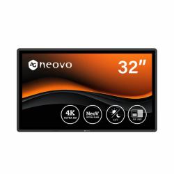 AG Neovo QX3202 Caméra de surveillance cctv 81,3 cm [32"] 3840 x 2160 pixels (QX3202 32IN 81.28CM 3840X2160 - HDMA 350CD/M2 1000:1 5MS)