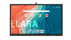 Newline Elara Pro tableau blanc interactif 2,18 m [86"] 3840 x 2160 pixels Écran tactile Noir (Newline TT-8623QCA+ 86" Elara Pro Android 13, Cast+, Interactive Touch Screen with Camera)