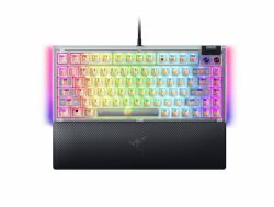 Razer BlackWidow V4 75% clavier Gaming USB QWERTY Anglais américain Blanc 
