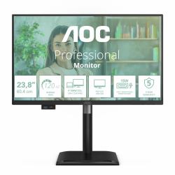 AOC 24P4CV écran plat de PC 60,5 cm [23.8"] 1920 x 1080 pixels Full HD LED Noir 