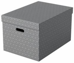 Esselte 628287 Boîte à archives Carton Gris (Esselte Home - opbevaringsboks - grÃ¥ [)