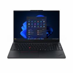 Lenovo ThinkPad E16 Gen 3 [AMD] Copilot+ PC AMD Ryzen™ 5 220 Ordinateur portable 40,6 cm [16"] WUXGA 16 Go DDR5-SDRAM 256 Go SSD Wi-Fi 6 [802.11ax] Windows 11 Pro Noir Anglais (Lenovo ThinkPad E1...