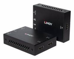Lindy 39350 extension KVM Émetteur et récepteur (100m Cat.6 HDMI & USB KVM - Extender - Warranty: 24M)