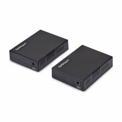 StarTech.com Kit d'Extension Ethernet VDSL2 sur Paire de Fils Unique, Répéteur LAN Longue Portée Jusqu'à 1km sur Ligne Téléphonique/CAT5e/CAT6, Jusqu'à 300 Mbps, Remplacement pour 110VDSLEXT...