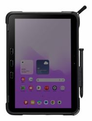Targus THD975GLZ étui pour tablette 25,6 cm [10.1"] Housse Noir (Targus Field-Ready - Back cover for tablet - thermoplastic polyurethane [TPU], polycarbonate - black - for Samsung Galaxy Tab Activ...