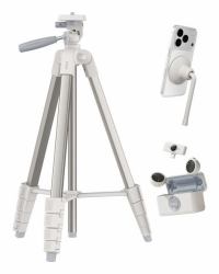 Belkin CTA002HQSA-B1 trépied Smartphone 3 pieds Gris (STAGE CREATOR KIT [MIKROFO - N STATIV SMARTPHONE-HALTERUNG])