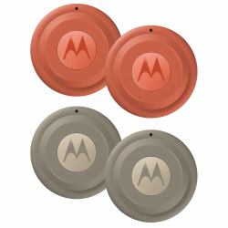Motorola moto tag 2 Universel Recherche Vert, Orange (Motorola Moto Tag 2 - Anti-loss Bluetooth tag for mobile phone - pantone arabesque, pantone laurel oak [pack of 4])