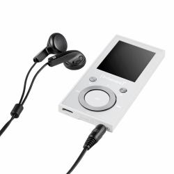 Intenso Lecteur MP3 Vidéo Scooter BT 64 Go – Bluetooth 5.0, écran LCD 1,8", USB-C, lecteur de carte microSD, autonomie de 18 h, lecteur de musique et de vidéo, blanc (Video Scooter Bt Mp3 Play...
