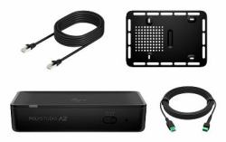 HP Poly Studio A2 Audio Bridge w/ CAT6A and Mic Extension Cable and Mounting Plate TAA Black (HP POLY STUDIO A2 AUDIO BRIDGE - W/ CAT6A AND MIC EXTENSION CABLE)