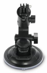 Hama 00004560 trépied Action-cam [caméras sportives] 1 pieds Noir (SUCTION CUP CAMERA CAR TRIPOD BLACK)