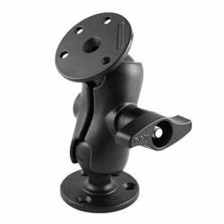 RAM Mounts RAM-D-101U-C pièce et accessoire pour supports (Small RAM Kit, D-size - Universal Double Ball Mount - with Two Large Round Plates, 1.36 kg - Warranty: 300M)