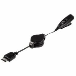 Hama 00106627 mobile phone cable Black 0.70 m Micro-USB A 3.5mm (Musik adapter Micro)