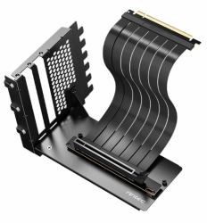 Antec RTX50 PCi-E 5.0 Riser Cable Vertical Bracket Kit Tower Support de fixation GPU (Antec RTX50 PCIe 5.0 Riser Cable with 90-Degree Bracket Mount, Black, for Vertical Graphics Card Mounting)