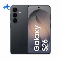 Samsung Galaxy S26 16 cm [6.3"] Double SIM Android 16.0 5G USB Type-C 12 Go 512 Go 4300 mAh Noir (Samsung SM-S942B Galaxy S26 Dual Sim 12+512GB black)