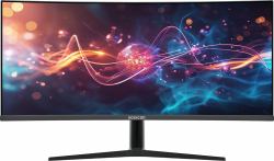 voxicon VXD-O34QHDC écran plat de PC 86,4 cm [34"] 3440 x 1440 pixels 2K LED Noir 