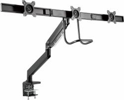 prokord DUS23-C032 support d'écran plat pour bureau 68,6 cm [27"] Noir 
