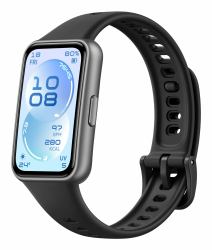 Huawei 55020GVQ tracker d'activité AMOLED Bracelet connecté 4,11 cm [1.62"] Noir (Huawei Band 11 Candy-B19F black fluoroelastomer)