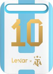 Lexar SL260 512 Go USB Type-C 3.2 Gen 1 [3.1 Gen 1] Blanc, Bleu (Lexar SL260 Portable SSD - 512GB [AFA])