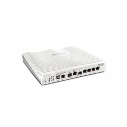 DrayTek Vigor 2867 Routeur connecté 10 Gigabit Ethernet, Gigabit Ethernet, 2.5 Gigabit Ethernet Blanc (DRAYTEK V2867-K MULTI-GIG VDSL FTTP ROUT)