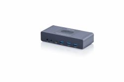 Digitus Commutateur KVM USB-C 3.0 Dual HDMI , 2 ports, 4K60Hz, Core Line (KVM SWITCH 2X2 HDMI 4K 60HZ - 3X USB3.0 1X USB C CORE LINE)