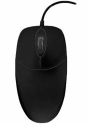 Contour Design Active Key Contour Souris Lavable IP68 Molette Filaire Noir PMJ1 