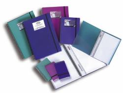 Snopake NoteGuard HardBack - Electra, 3x5" 60 page organiseur personnel Polypropylène [PP] (Snopake FSC NoteGuard Pocket Size 60 Sheet/120 Pages Notebook- 5 Books)