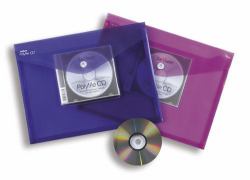 Snopake Polyfile CD - Electra Assorted A4 (Snopake Polyfile CD A4 Electra Assorted- 5 Files)