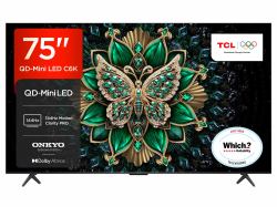 TCL C6K TV -UK Premium QD-MiniLED TV (TCL C6K 75 QD-MINI LED 4K HDR SMART)