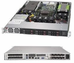 Supermicro SuperServer 1019GP-TT Intel® C621 LGA 3647 [Socket P] Rack [1U] Black (1U BARE CI7 C621 6X2.5HS GPU,SuperServer 1019GP-TT - P [LGA 3647], Up to 768GB ECC 3DS LRDIMM, 6x Hot-swap 2.5&quo...