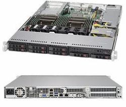 Supermicro SuperServer 1028R-TDW Intel® C612 LGA 2011 [Socket R] Rack [1 U] Noir (1U BARE 2XEON V3 C612 8X2.5HS,Sockel: LGA 2011/ FSB: 2000 MHz/ Chipsatz: Intel/ RAM max.: 1048576 [1TB] MB/ 16x B�...