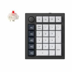 Keychron Q0 Max numeric keypad Universal Bluetooth/USB/RF Wireless Black (Q0M-M1 WLESS BACKLIT RED SWITCH BK)