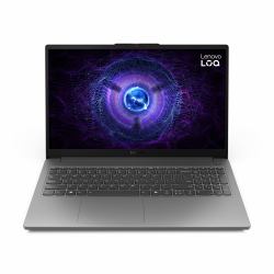 Lenovo LOQ 15IAX9E Intel® Core™ i5 i5-12450HX Ordinateur portable 39,6 cm [15.6"] Full HD 16 Go DDR5-SDRAM 512 Go SSD NVIDIA GeForce RTX 4050 Wi-Fi 6 [802.11ax] Windows 11 Home Gris AZERTY Fran�...