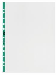 Rexel Reinforced Top Opening A4 Pocket protecteur de feuilles 100 pièce[s] (Rexel Nyrex Premium Pocket CKP/A4 with Green Spine)