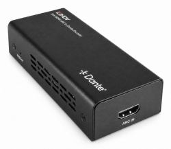 Lindy 70620 convertisseur audio Noir (2-CHANNEL HDMI ARC DANTE ENCOD - NETWORK AUDIO INTEGRATION)