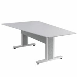 Middle Atlantic Products FM-TAN-0905430-D8W bureau (FORUM TABLE IN ANGLE SHAPE 90 INCH WIDT)