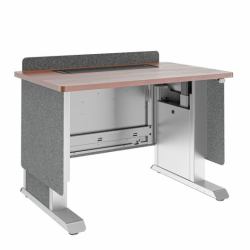 Middle Atlantic Products FML-42AE0MC-CH pupitre Gris, Cherry 65,8 kg (FM LECTERN 4227 HTADJ E0 MG CH)