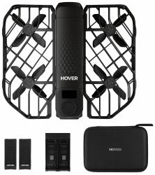 HOVERAir X1 Pro 4 rotors Quadcoptère 12 MP 1920 mAh Noir (HOVERAIR X1 PRO RETAIL COMBO)