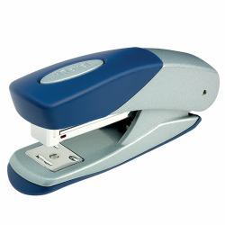 Rexel Matador Half Strip Metal Stapler Silver/Blue