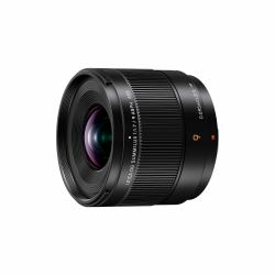 Panasonic H-X09 MILC Objectif ultra large Noir (H-X09E - Leica DG SUMMILUX 9mm F1.7)