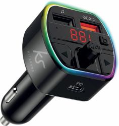 KitSound MYFM2S - Wireless to FM Audio Converter Bluetooth Noir (Kitsound MYFM2S - Wireless to FM Audio Converter)