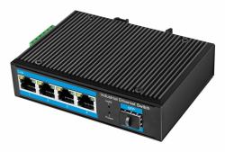 LogiLink NS204 commutateur réseau Non-géré Gigabit Ethernet [10/100/1000] Noir 