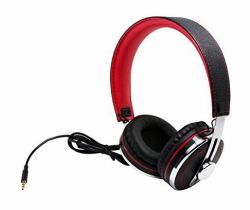 Typhoon RockStar Casque Avec fil Arceau Appels/Musique Noir, Rouge 