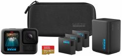 GoPro HERO13 Extended Power Bundle caméra pour sports d'action 27,6 MP 5.3K Ultra HD CMOS 25,4 / 1,9 mm [1 / 1.9"] Wifi 157 g (Hero13 Black Power Bundle - Warranty: 12M)