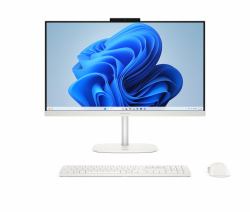 HP DS0A9EA All-in-One PC/workstation Intel Core 5 120U 60.5 cm [23.8"] 1920 x 1080 pixels 8 GB DDR5-SDRAM 256 GB SSD Windows 11 Home Wi-Fi 6 [802.11ax] White (24-CU0030NA C5 120U 8GB 256GB W11H)