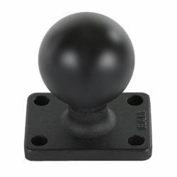 RAM Mounts RAM-202U-152 pièce et accessoire pour supports (RAM base, 1.5" x 2", C-size - Ball Base with 1" x 1.5 - 4-Hole Pattern - Warranty: 300M)