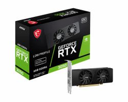 MSI GEFORCE RTX 3050 LP 6G OC graphics card NVIDIA 6 GB GDDR6 (RTX 3050 LP 6G OC Gaming Graphics Card [Bulk])