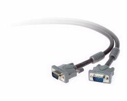 Techlink VGA M/F 2m câble VGA VGA [D-Sub] Gris 
