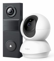 TP-Link Tapo C200TD20-BUN dispositif de sécurité pour maison intelligente (TAPO C200 + TD20 BUNDLE)