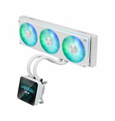 asus accessories ASUS PRIME SLC II 360 ARGB LCD WHT Processeur Refroidisseur de liquide tout-en-u...