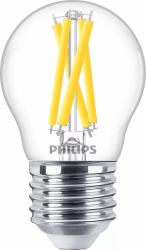 Philips Ampoule flamme transparente à filament 40W P45 E27 (Philips Filament Candle Clear - 40W P45 E27 - Warranty: 12M)